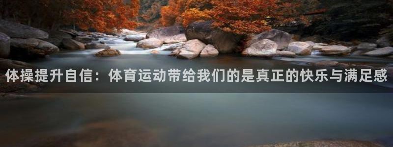 Top1體育平臺入口：體操提升自信：體育運動帶給我們的是真正的快樂與滿足感